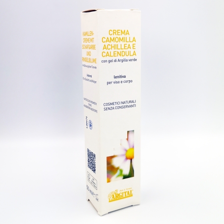 CREMA CAMOMILLA, ACHILLEA E CALENDULA – Argital – 50 ml